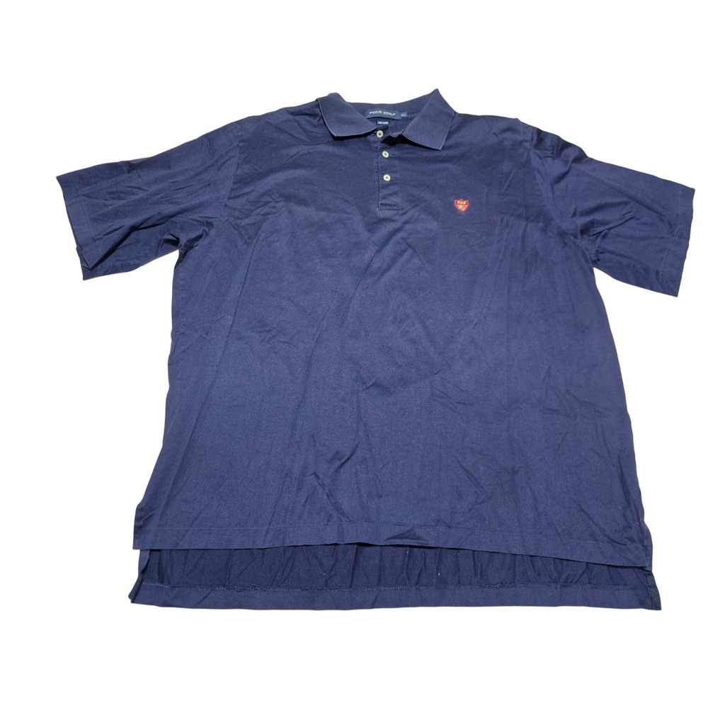 Polo Golf Ralph Lauren‎ Mens XXL Navy Blue Polo Shirt Logo